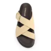 Papete Amarela Couro Nobuck Floater Fivela Dourada - imagem 6
