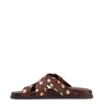 Papete Animal Print Couro Pelo Fivela Dourada - imagem 5