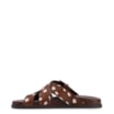 Papete Animal Print Couro Pelo Fivela Dourada - imagem 5