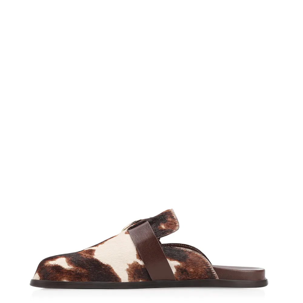 Papete Clog Couro Pelo Vaca - imagem 4