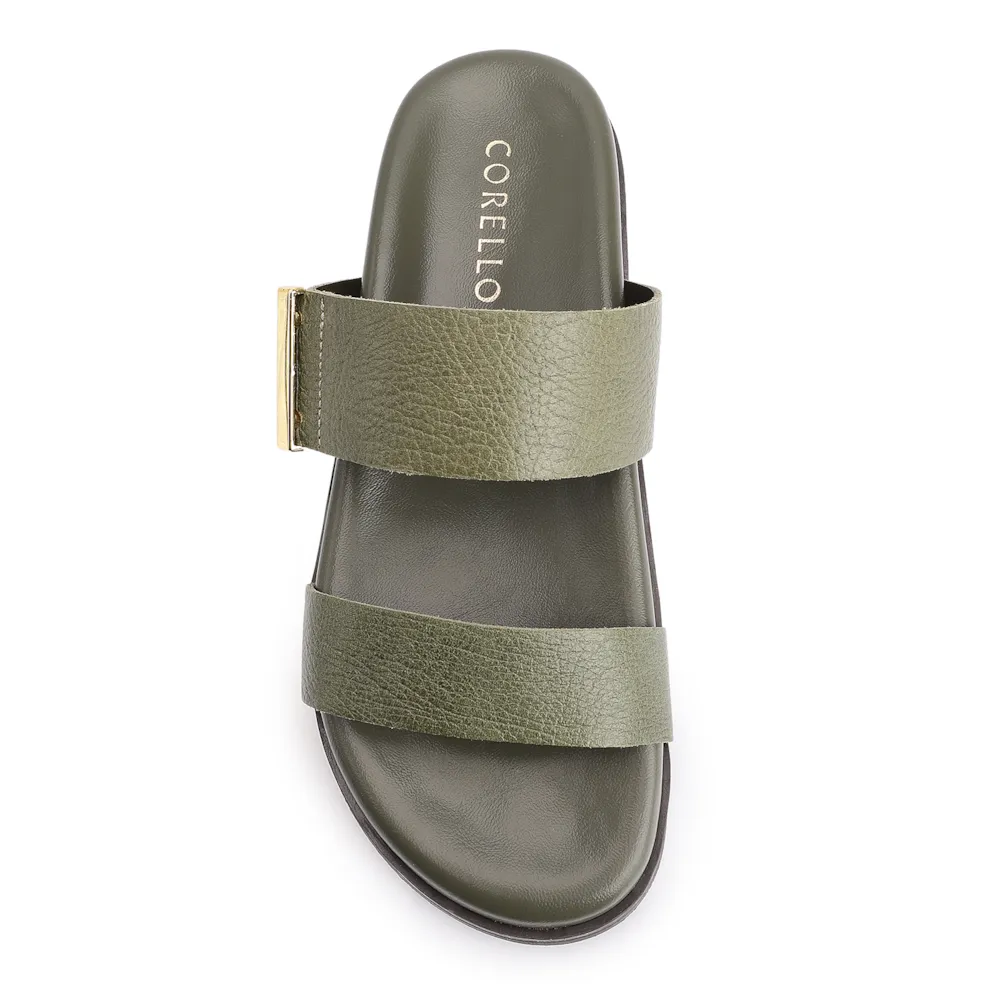 Papete Couro Antique Verde - imagem 5