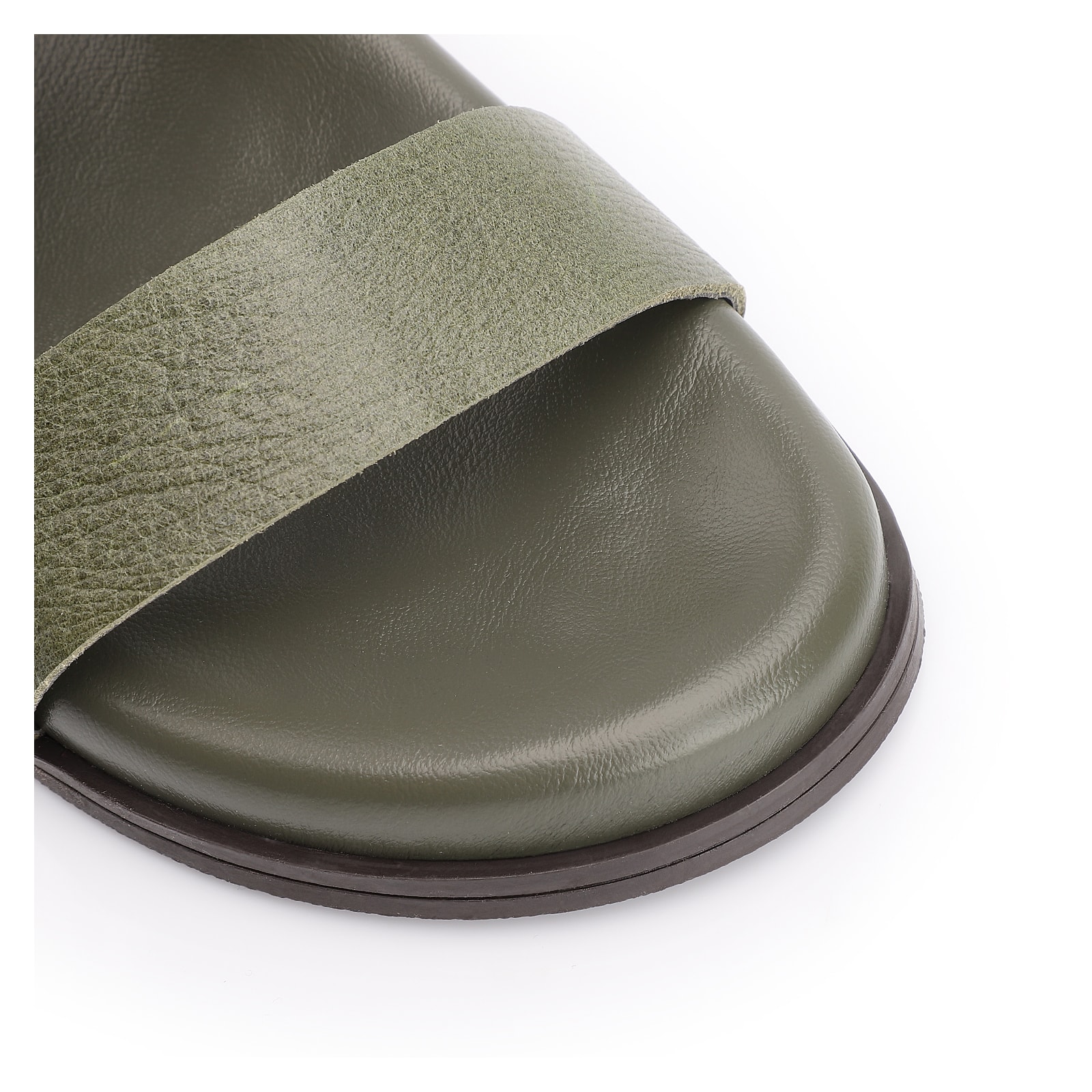 Papete Couro Antique Verde