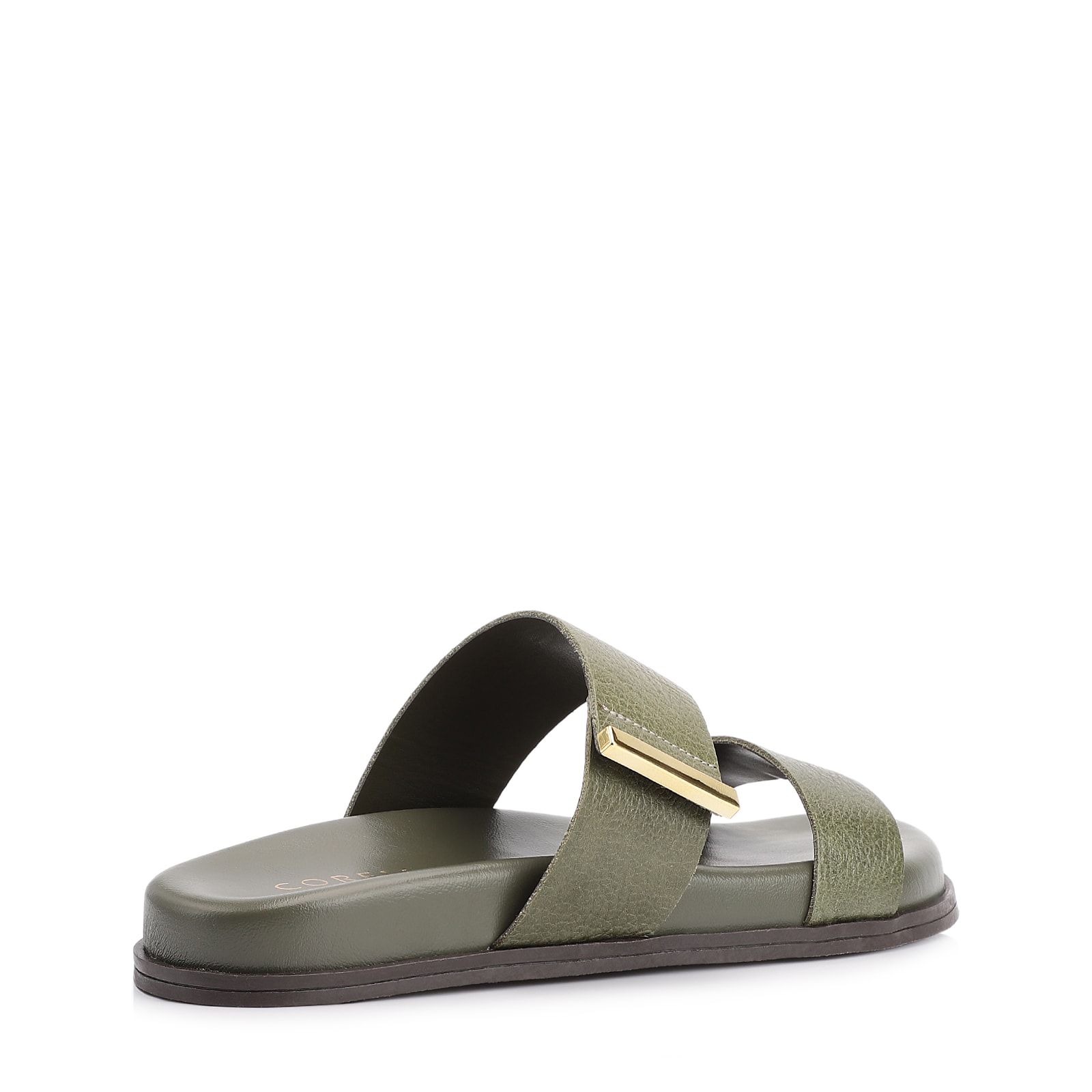 Papete Couro Antique Verde