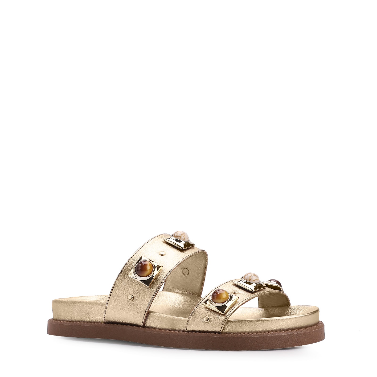 Papete Couro Dourado
