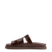 Papete Couro Maxi Croco Marrom - imagem 5