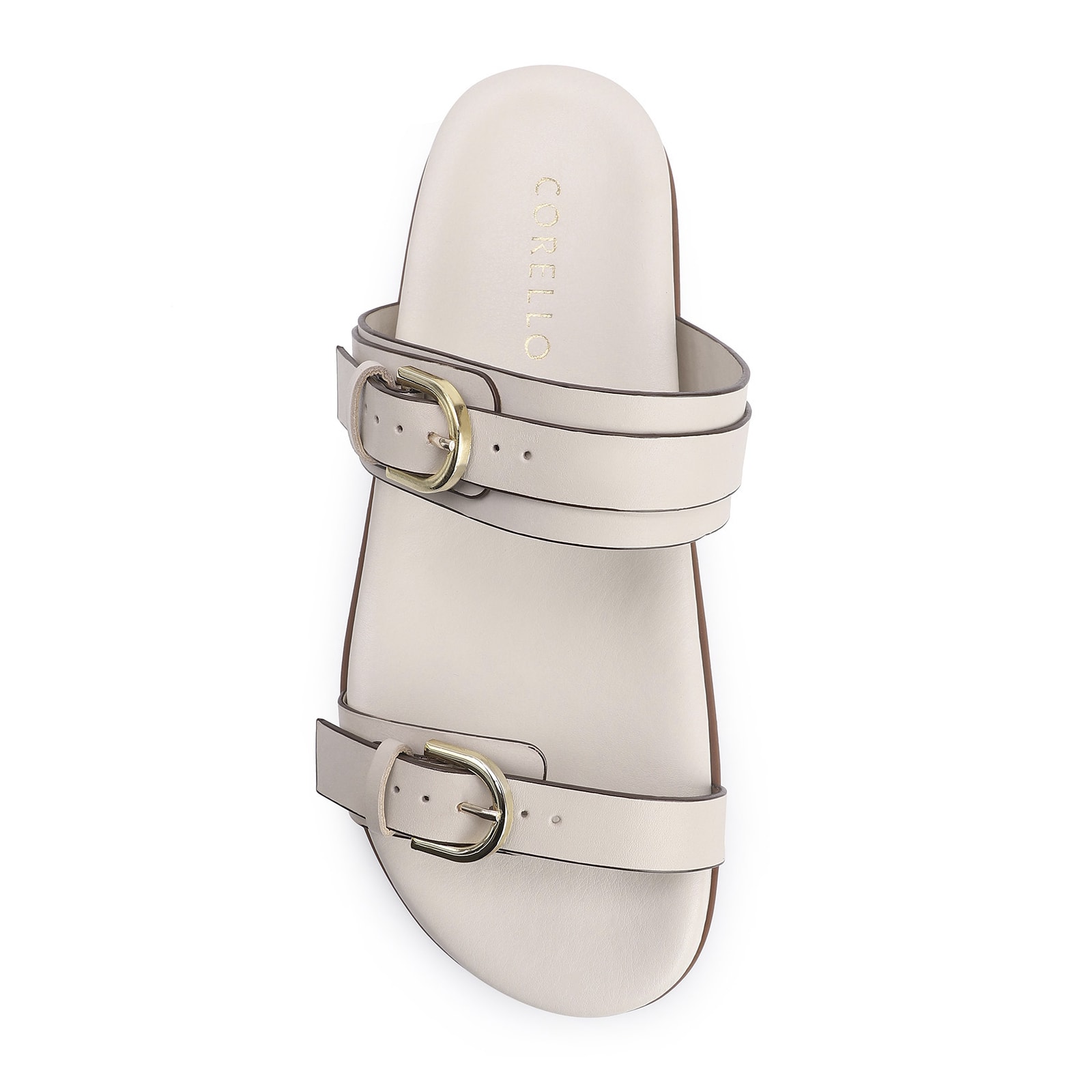 Papete Couro Off White