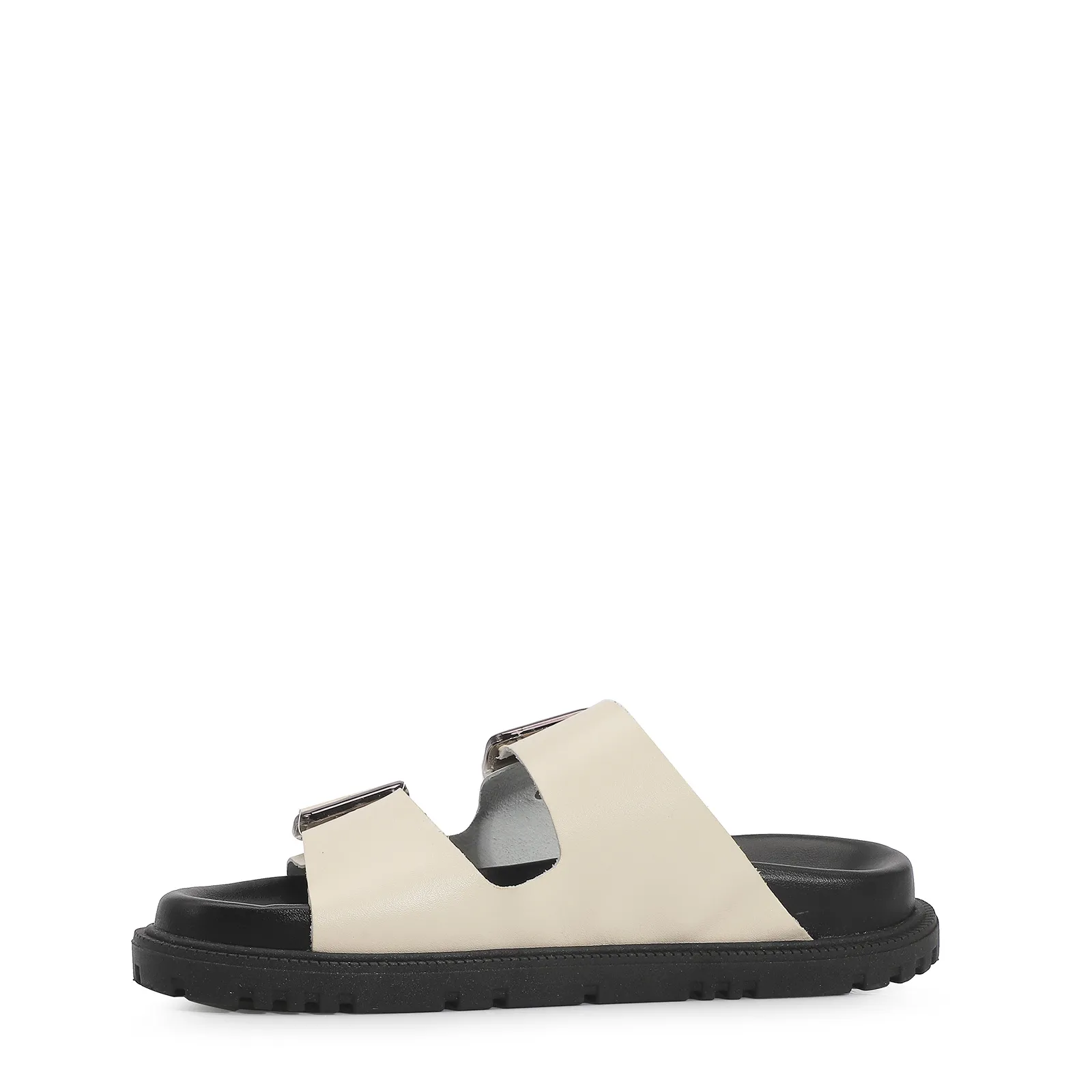 Papete Couro Off White