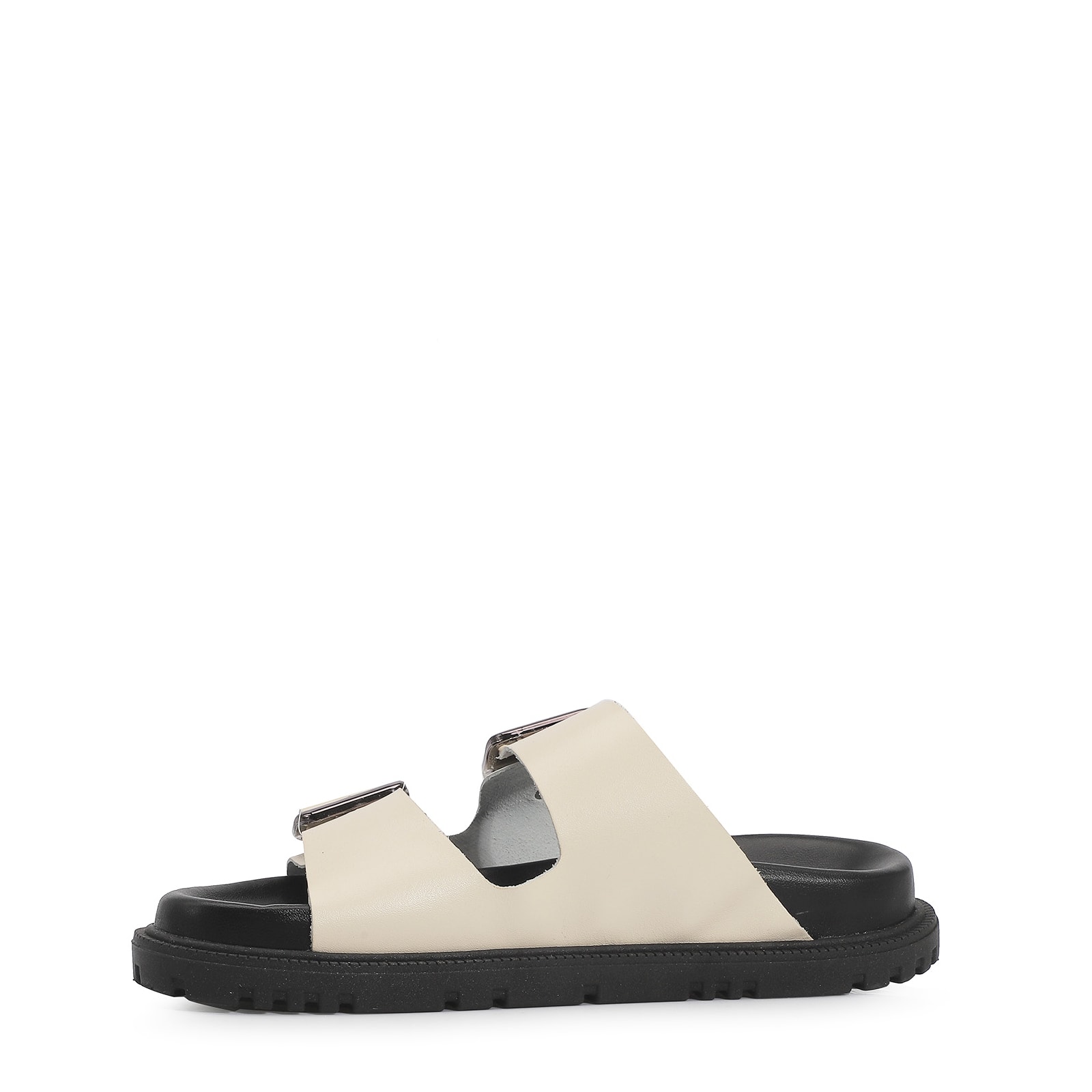 Papete Couro Off White