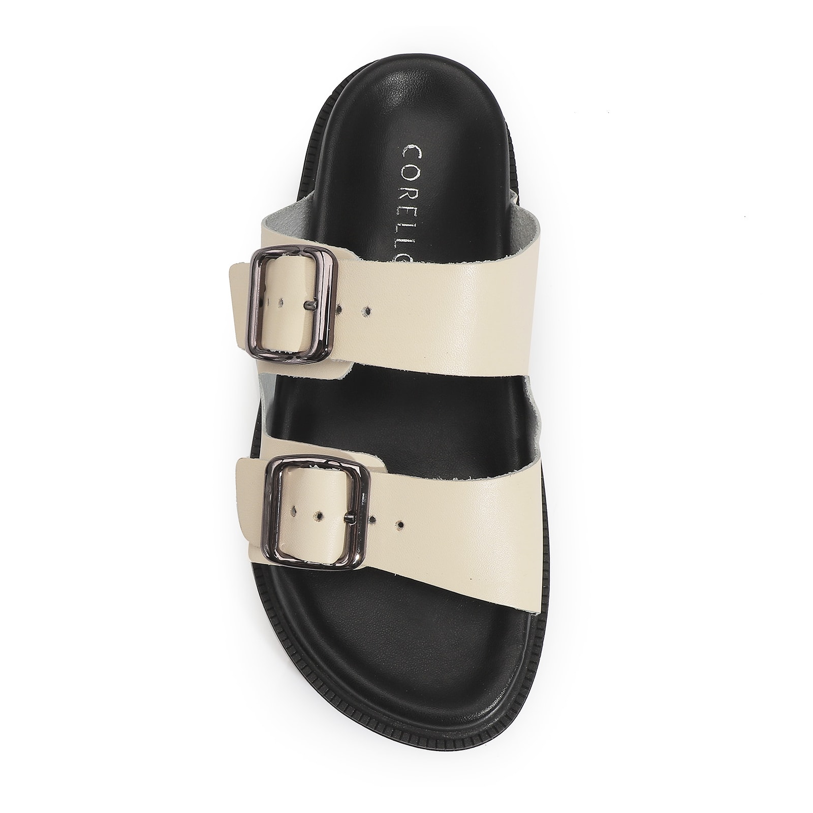 Papete Couro Off White