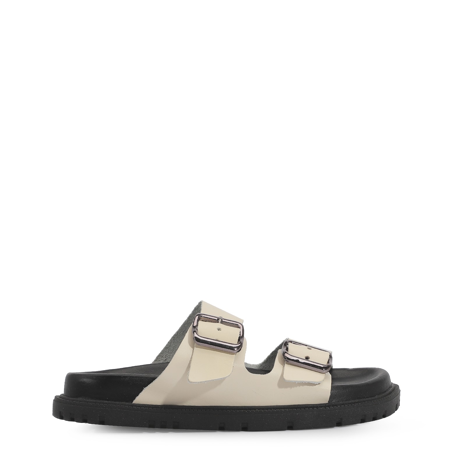 Papete Couro Off White