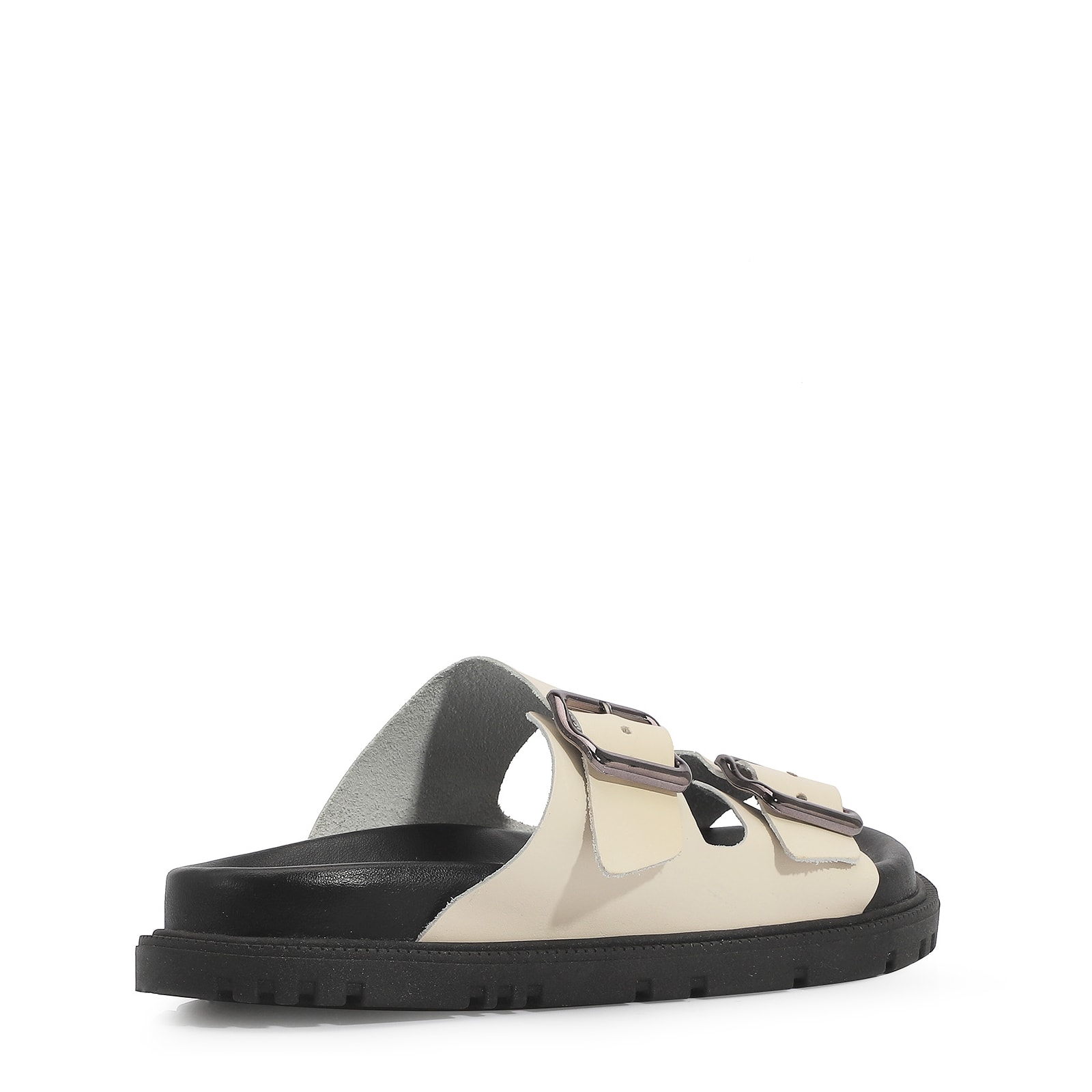 Papete Couro Off White
