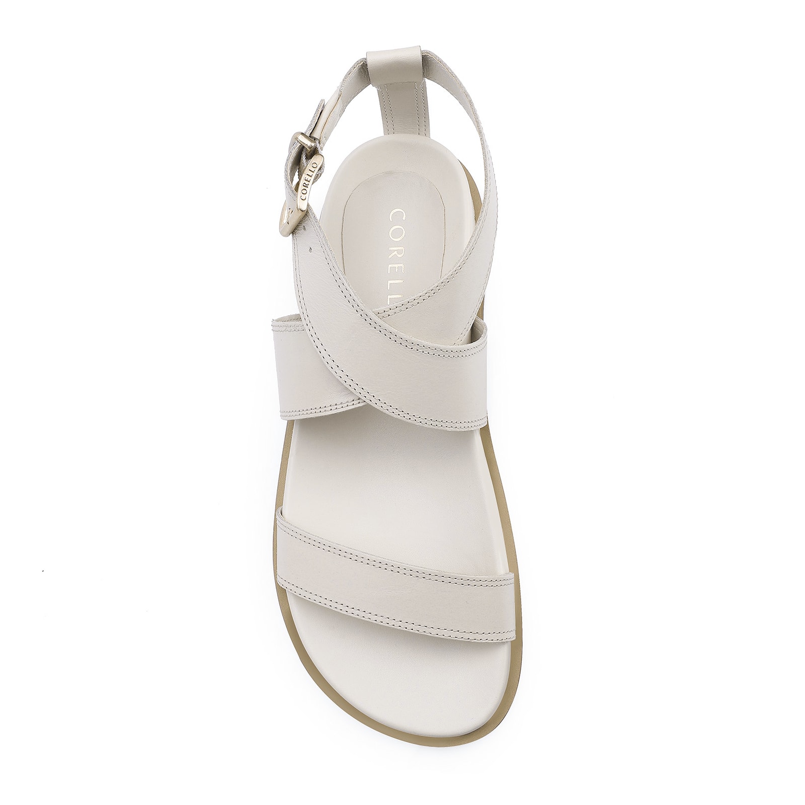 Papete Couro Off White