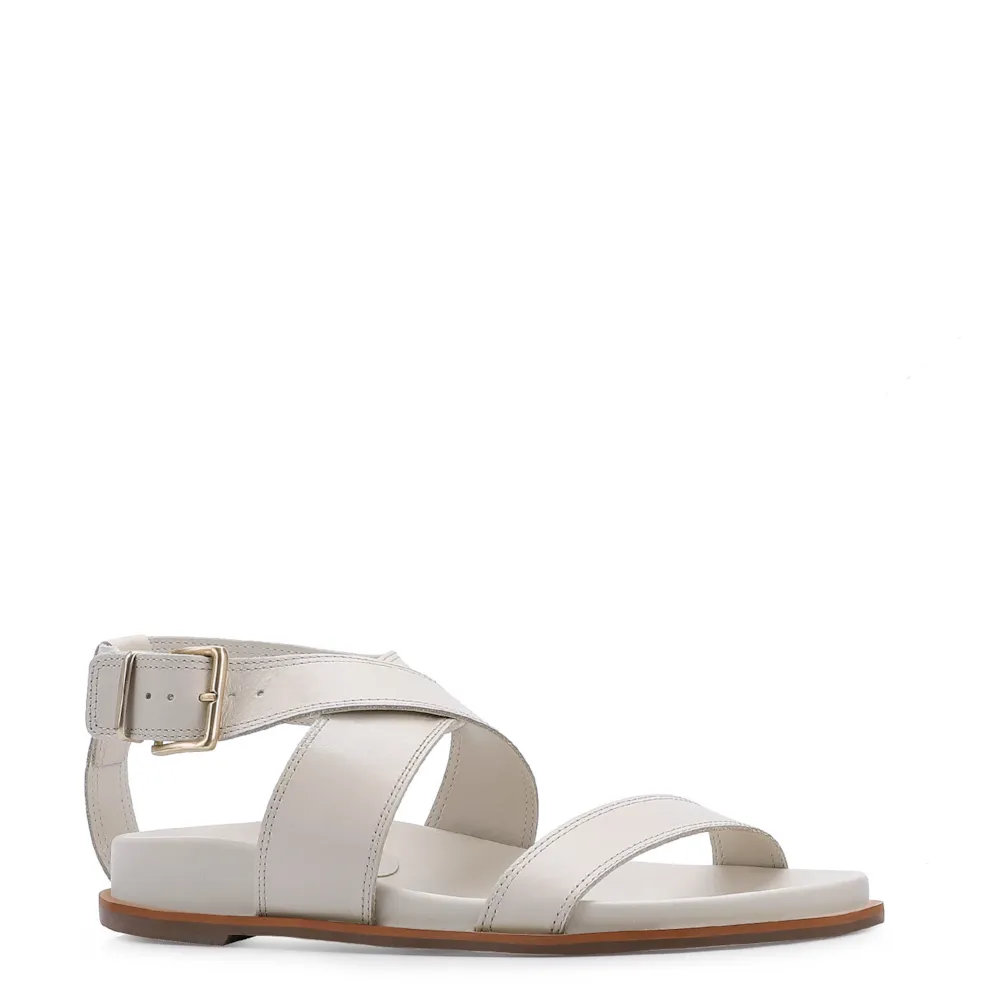 Papete Couro Off White