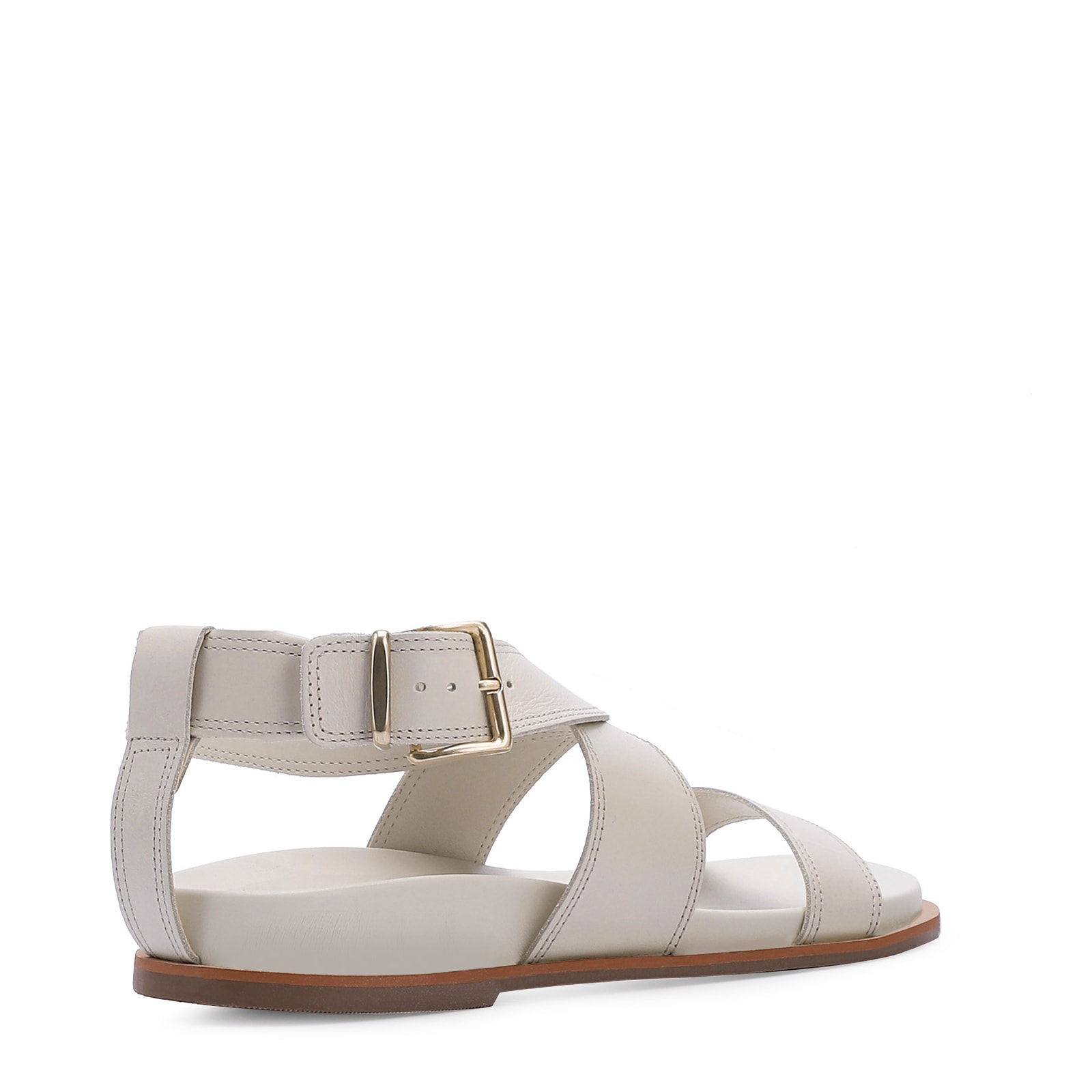 Papete Couro Off White