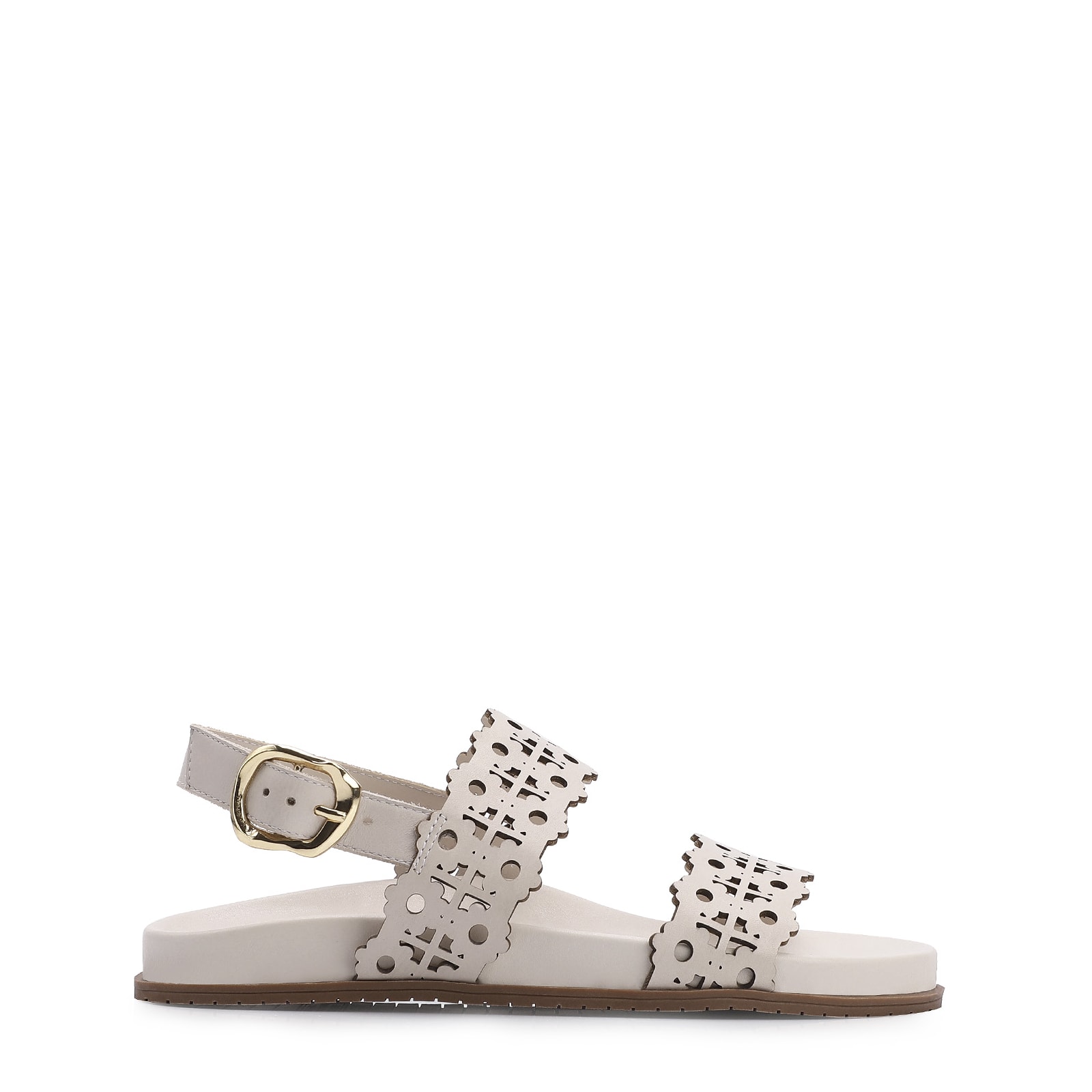 Papete Couro Off White