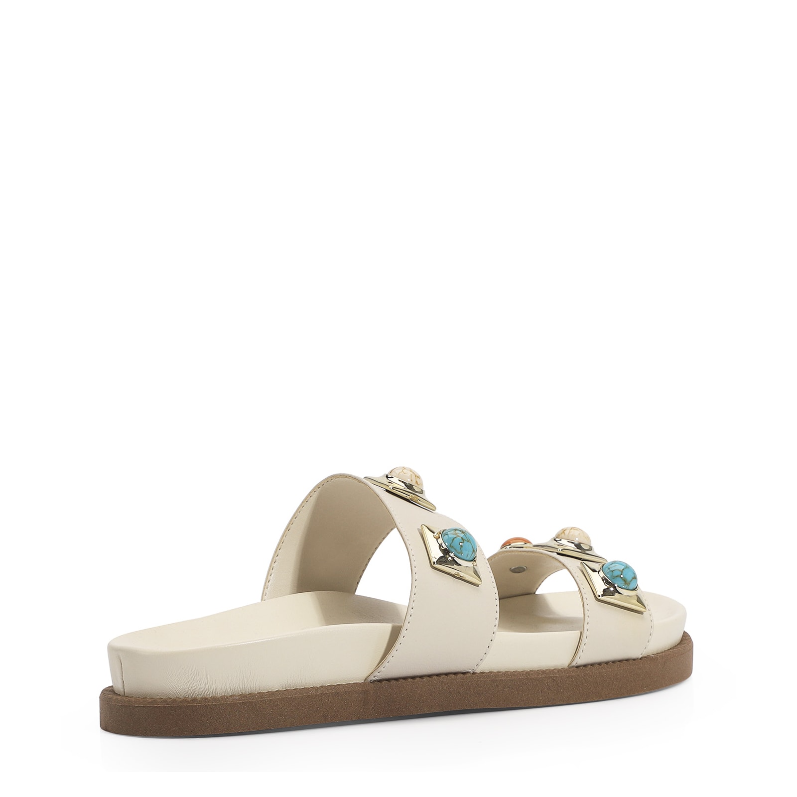 Papete Couro Off White