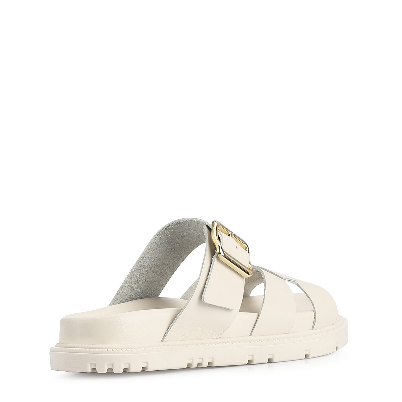 Papete Couro Off White