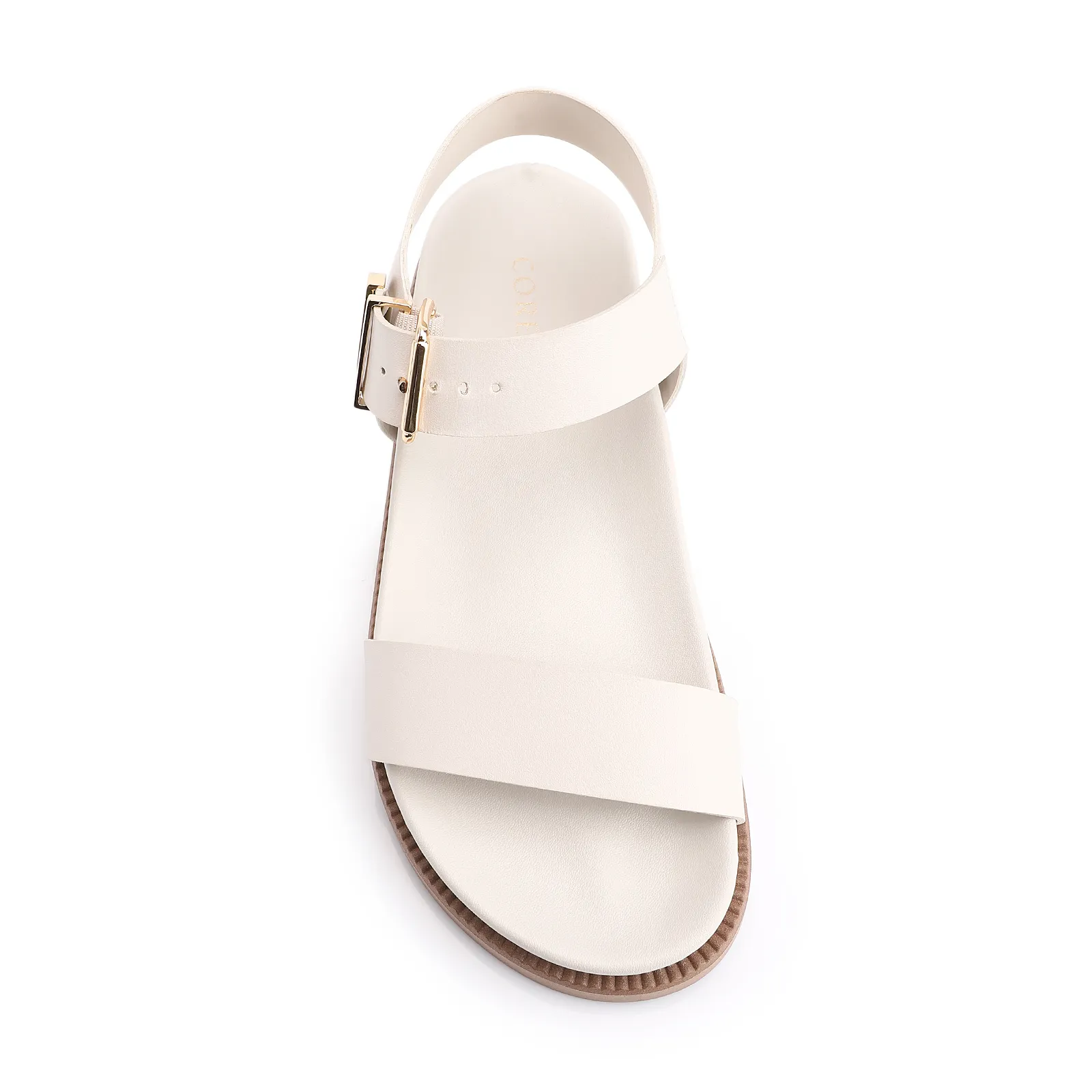 Papete Couro Off White