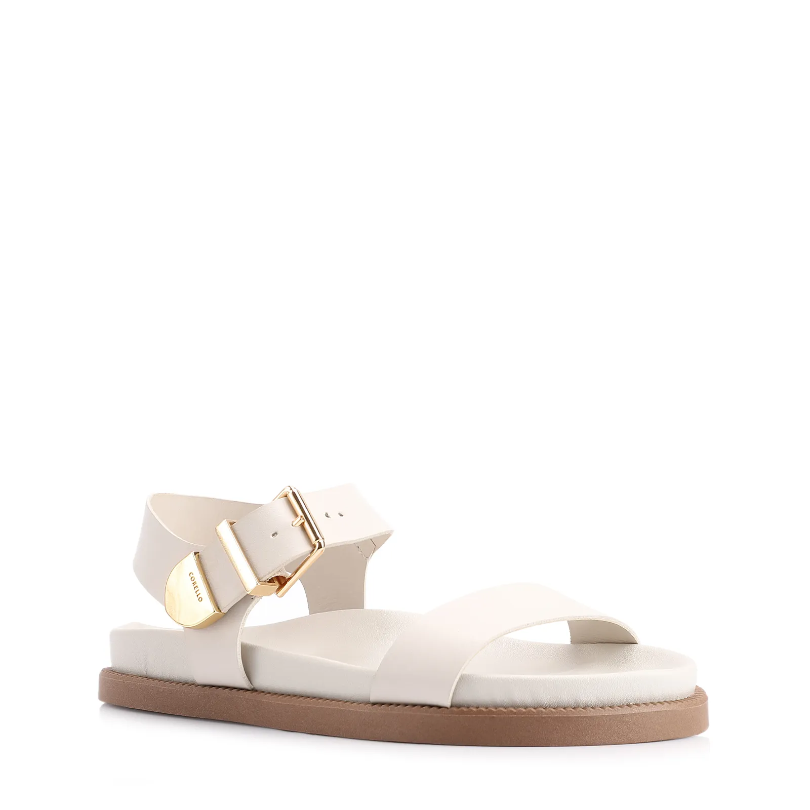 Papete Couro Off White