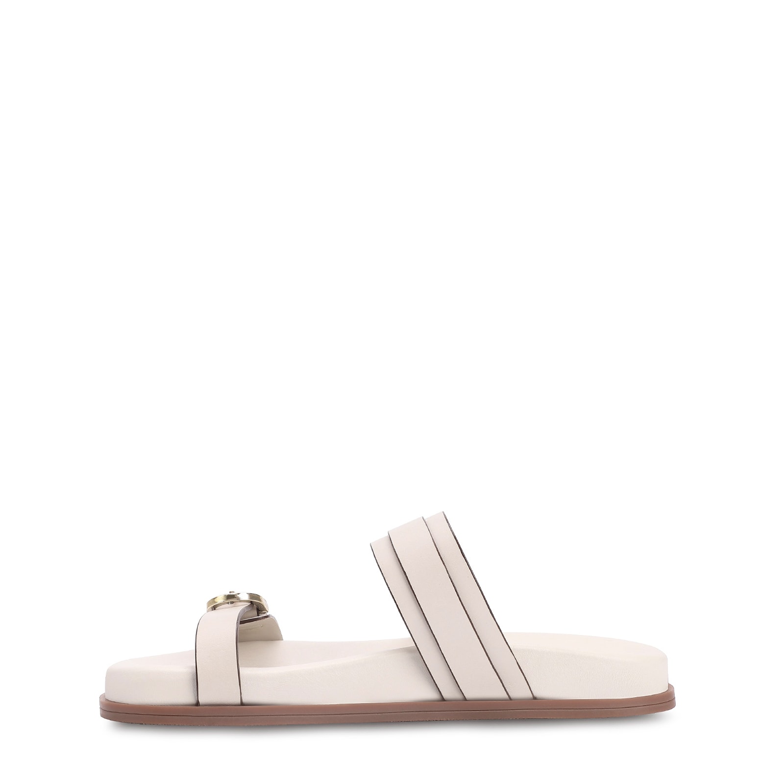 Papete Couro Off White