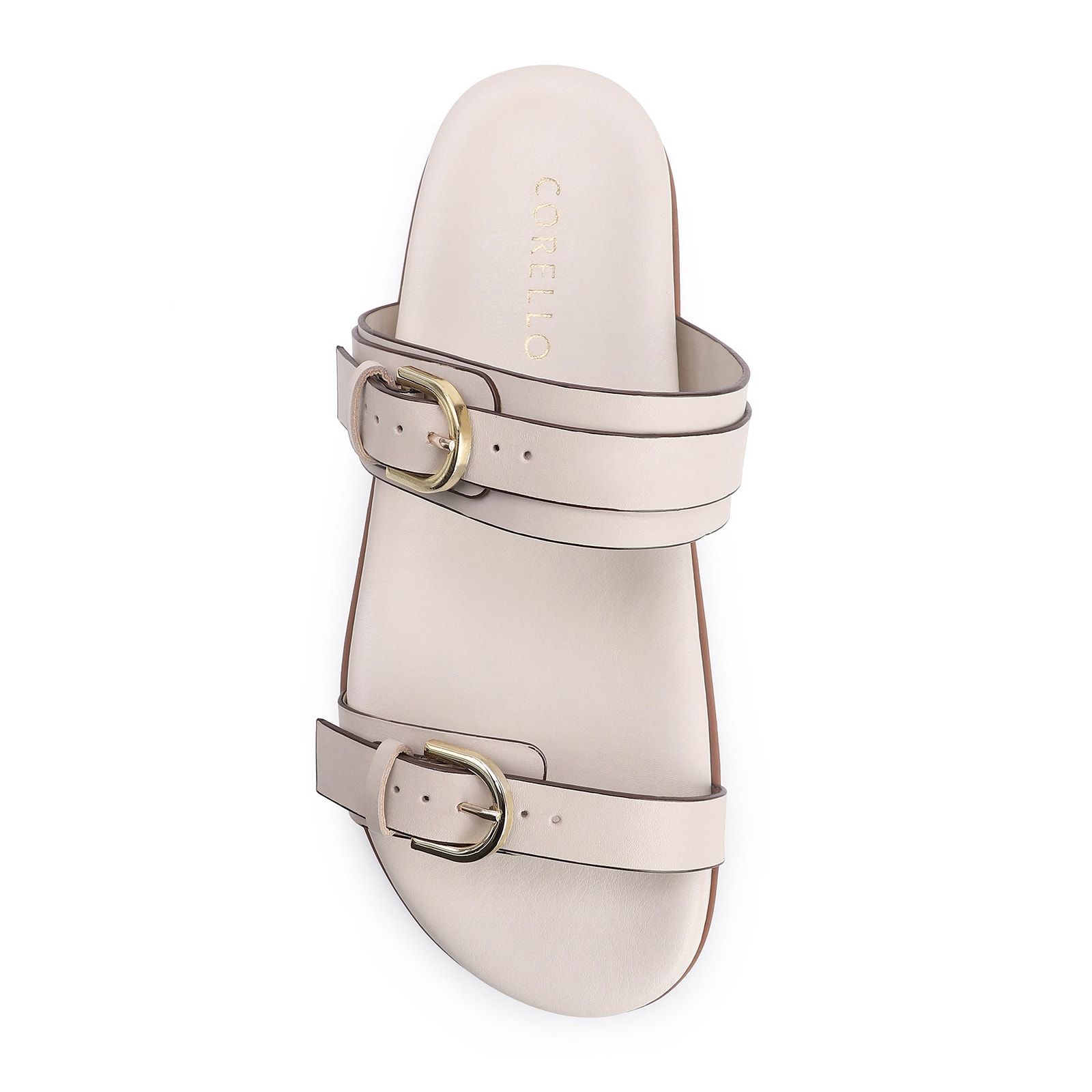 Papete Couro Off White