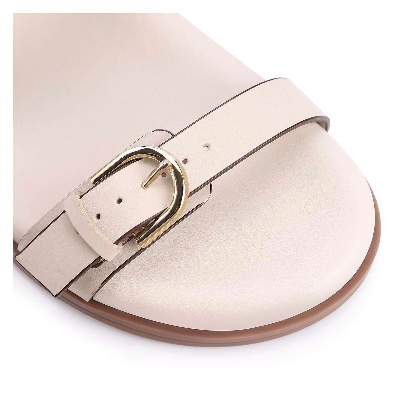Papete Couro Off White