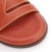 Papete Laranja Couro Antique Tira Calcanhar - imagem 6