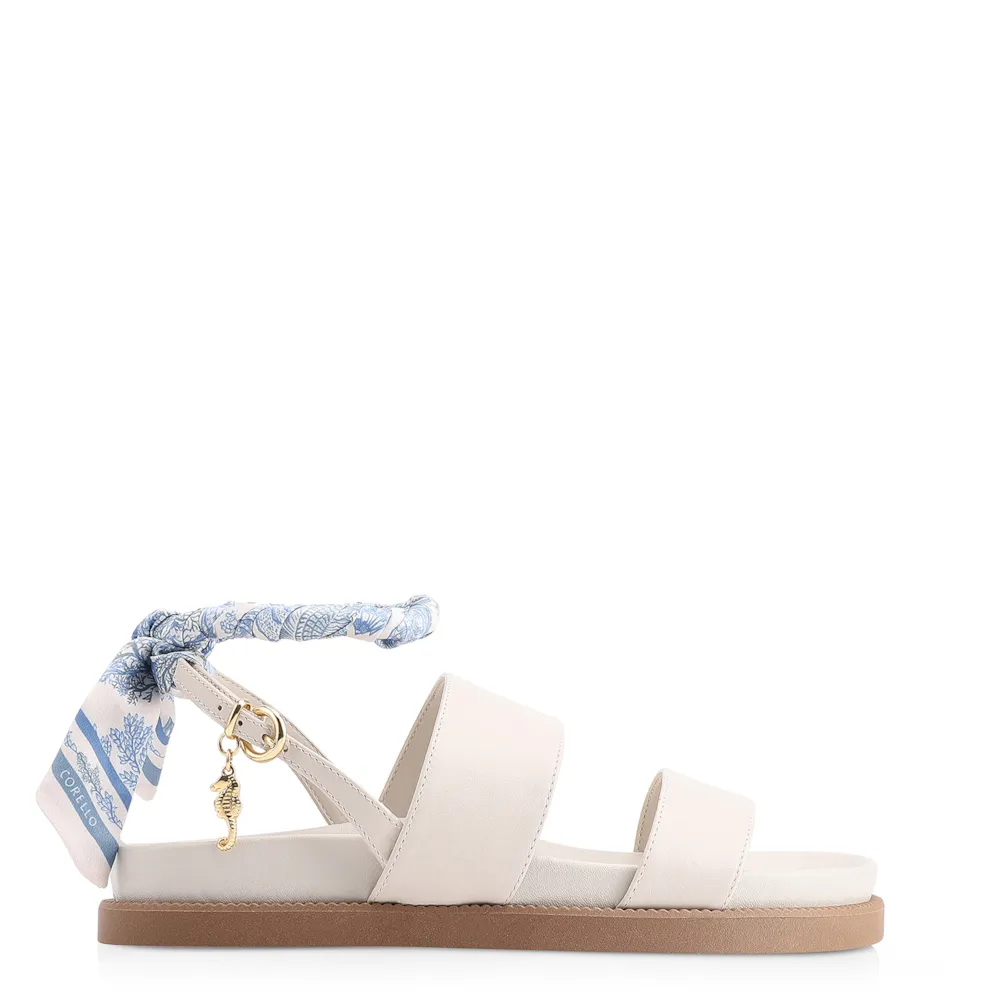 Papete Lenço Couro Off White - imagem 3