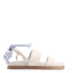 Papete Lenço Couro Off White - imagem 3