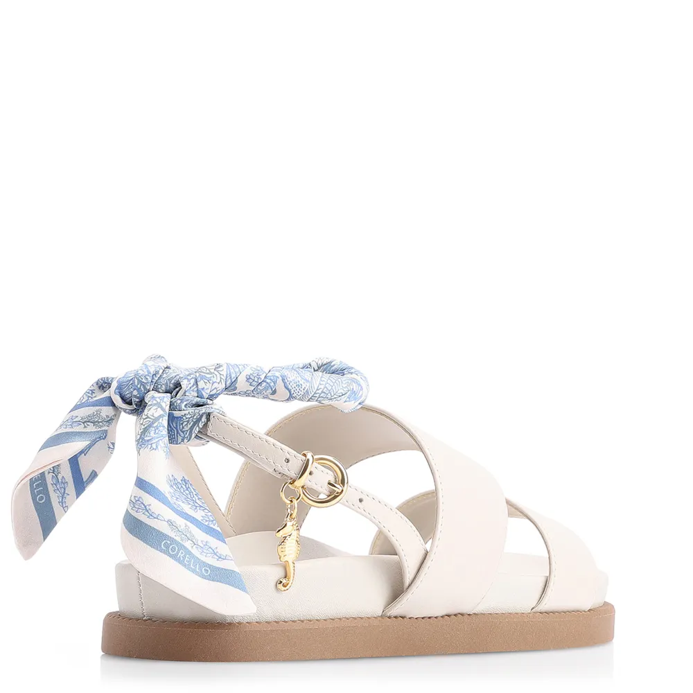 Papete Lenço Couro Off White - imagem 4