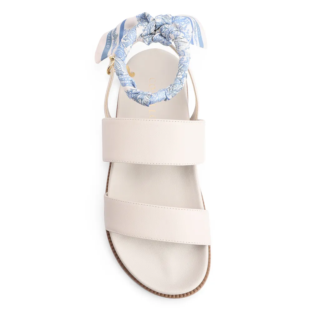Papete Lenço Couro Off White - imagem 6