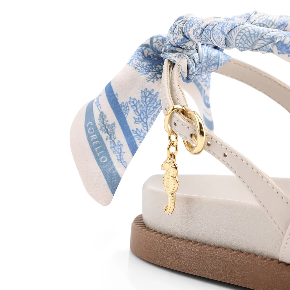 Papete Lenço Couro Off White - imagem 8