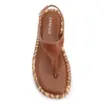 Papete Marrom Claro Couro Animal Print Fivela - imagem 6