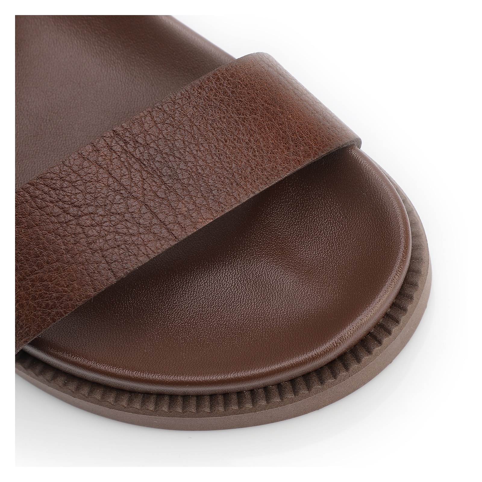 Papete Marrom Couro Antique Maxi Fivela Dourada