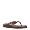 Papete Marrom Salto  Flatform Alt Croco Pedras - imagem 1