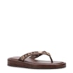 Papete Marrom Salto  Latform Alt Croco Pedras - imagem 1