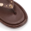 Papete Marrom Salto  Latform Alt Croco Pedras - imagem 6