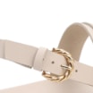 Papete Of White Couro Fivela Tornozelo - imagem 7