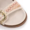 Papete Off White Alt Acabamento Ráfia Multicolor  Fivela - imagem 6