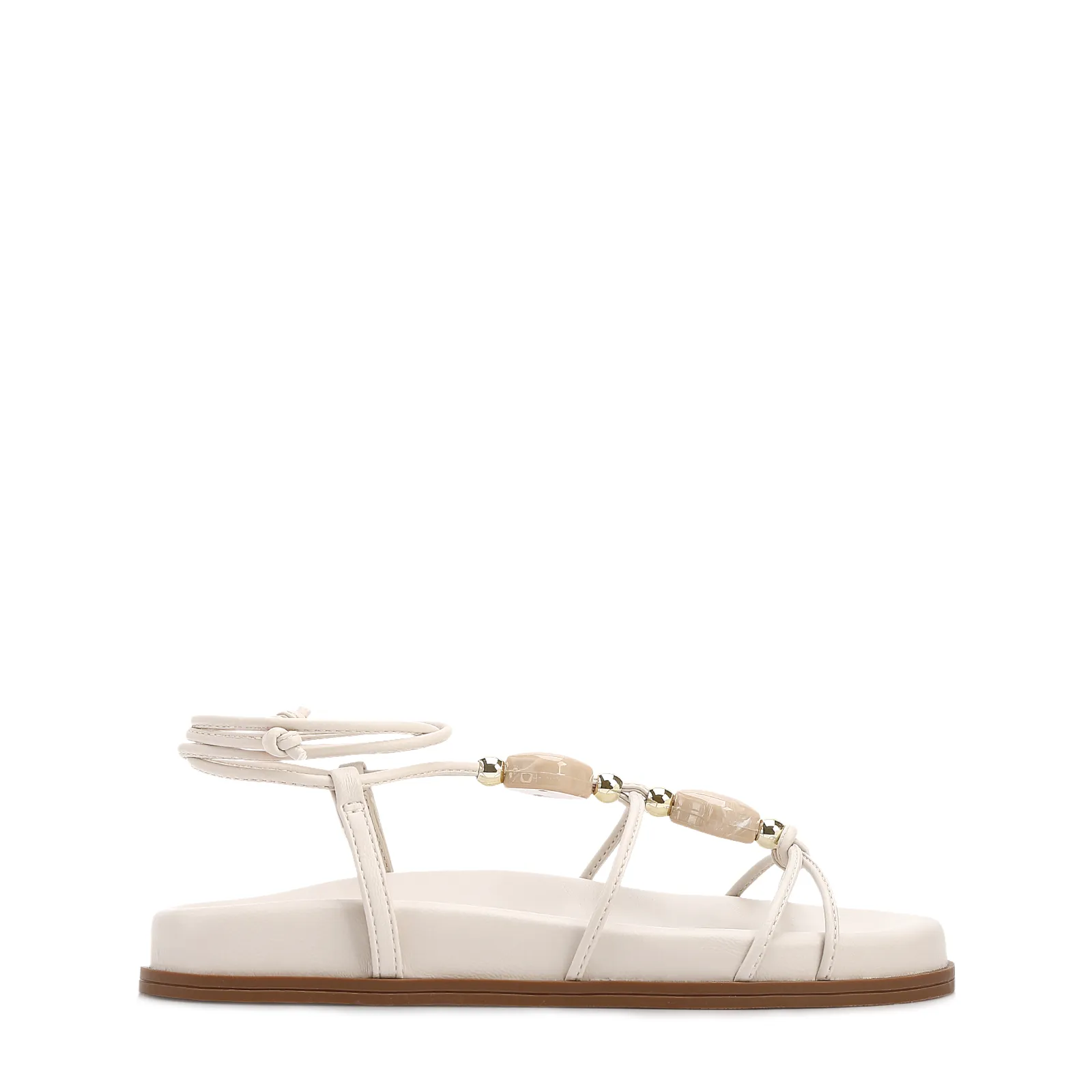 Papete Off White Alt Pedras Amarração