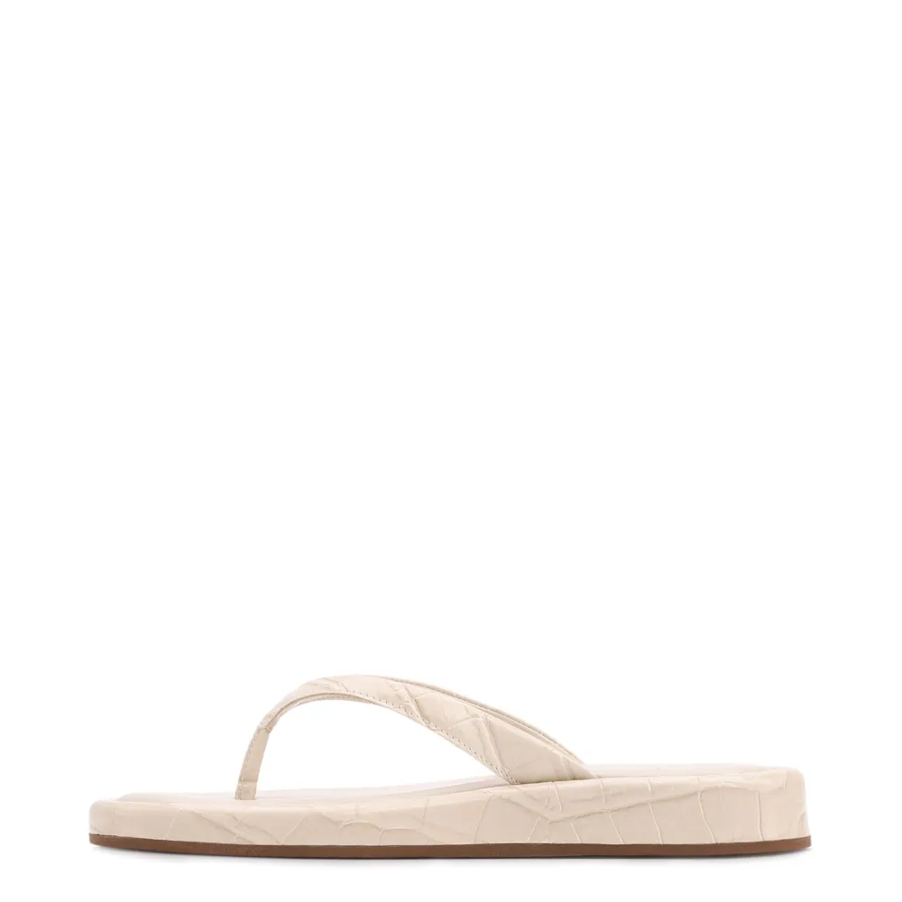 Papete Off White Alt Salto Flatform Tira Fina - imagem 4