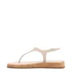 Papete Off White Couro Cortiça Fivela - imagem 3