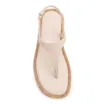 Papete Off White Couro Cortiça Fivela - imagem 4