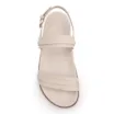 Papete Off White Couro Fivela Tornozelo - imagem 5