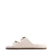 Papete Off White Couro Laço - imagem 5