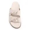 Papete Off White Couro Laço - imagem 6