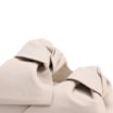 Papete Off White Couro Laço - imagem 8