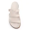 Papete Off White Couro Lezard Tiras Fivela - imagem 5