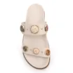 Papete Off White Couro Pedras - imagem 5