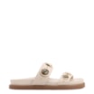 Papete Off White Couro Pedras - imagem 2